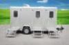 DESCRIPTION 16' X '6 - 3 STATION PORTABLE RESTROOM TRAILER ( NEW 2018, USED 10 TIMES) BRAND / MODEL: MALIBU COMFORT SERIES ADDITIONAL INFORMATION RETA - 8