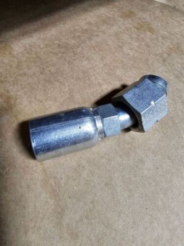 DESCRIPTION: (6) FEMALE SWIVEL ELBOWS, 45 BRAND/MODEL: COLL-O-CRIMP #C21612 SIZE: 1/2 X 5/8 RETAIL$: $6.96 EA QTY: 6