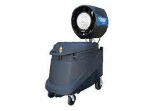 DESCRIPTION: (1) EVAPORATIVE COOLERBRAND/MODEL: POWER BREEZER #PB-M4INFORMATION: BLACK,&nbsp;110 V, 10 A, 60 HZ, 30,800 BTU/H, 85 GALLON TANK CAPACITYSIZE:&nbsp;76 &times; 33 &times; 45 inRETAIL$: $6499.00 EAQTY: 1