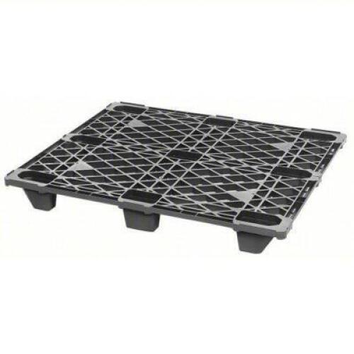 DESCRIPTION: (1) SHIPPING PALLET BRAND/MODEL: PRODUCT NUMBER #49K078 INFORMATION: BLACK SIZE: 48 IN LG, 40 IN WD, 5 1/8 IN HT, 3,500 LB STATIC LOAD CA