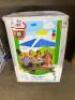 DESCRIPTION: (1) FOLD 'N STORE PICNIC TABLE BRAND/MODEL: LITTLE TIKES/632433M INFORMATION: AGE RANGE: 2-4 YEARS/WEIGHT CAPACITY PER BENCH: 200 LBS/ RE - 2