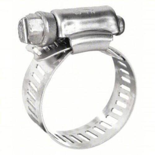 DESCRIPTION: (10) WORM GEAR HOSE CLAMPS BRAND/MODEL: IDEAL TRIDON #1A530 INFORMATION: 201 STAINLESS STEEL, PERFORATED BAND SIZE: 1 1/4 IN � 2 1/4 IN C