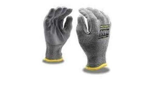 DESCRIPTION: (24) PAIRS OF SAFETY WORK GLOVES BRAND/MODEL: MONARCH #3757 INFORMATION: GRAY SIZE: 9 - LARGE RETAIL$: $17.00 PER PAIR QTY: 24