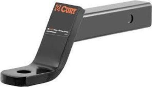 DESCRIPTION: (3) TRAILER HITCH BRAND/MODEL: CURT INFORMATION: BLACK, 7,500 LB CAPACITY SIZE: 2" DROP, 1" HOLE RETAIL$: $32.99 EA QTY: 3
