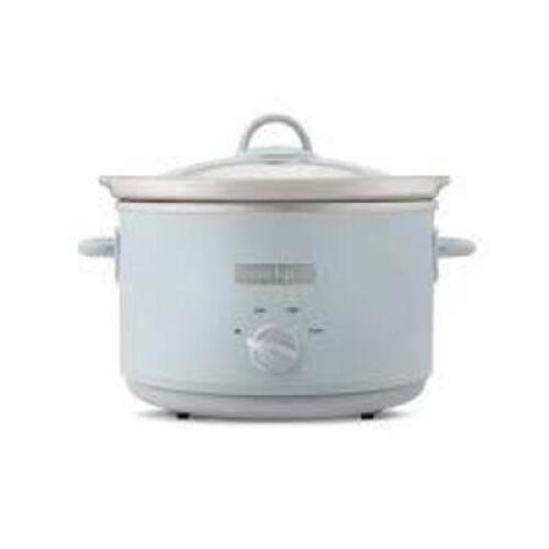 DESCRIPTION: (1) SLOW COOKER BRAND/MODEL: CROCK POT INFORMATION: WHITE SIZE: 4.5 QT RETAIL$: $74.00 EA QTY: 1