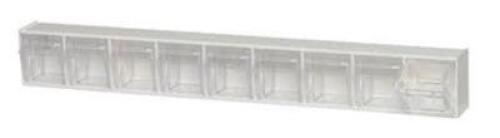 DESCRIPTION: (4) TIP OUT BIN SYSTEM BRAND/MODEL: QUANTUM #QTB309 SIZE: 2.5X 23-5/8 X 3-1/8 RETAIL$: $20.00 EA QTY: 4