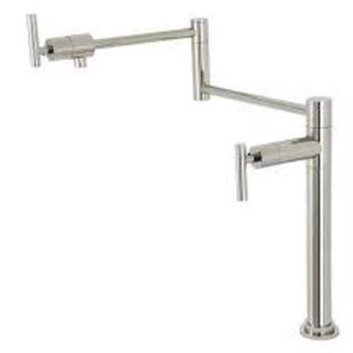 DESCRIPTION: (1) DECK MOUNT POT FILLER BRAND/MODEL: KINGSTON BRASS #KS4700CML SIZE: MUST COME INSPECT RETAIL$: $509.99 EA QTY: 1