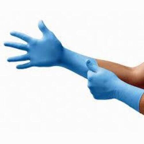 DESCRIPTION: (10) BOXES OF (50) PAIRS OF RUBBER GLOVES BRAND/MODEL: MICROFLEX #N872 INFORMATION: BLUE SIZE: MEDIUM RETAIL$: $38.00 EA QTY: 10