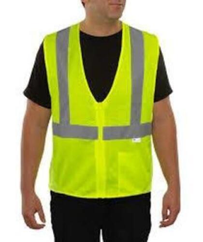 DESCRIPTION: (1) CASE OF (50) SAFETY VEST BRAND/MODEL: 19592690 INFORMATION: GREEN SIZE: 5X RETAIL$: $125.15 EA QTY: 1