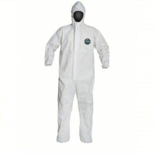 DESCRIPTION: (1) CASE OF (25) DISPOSABLE COVERALLS BRAND/MODEL: DUPONT #49JU37 SIZE: 3XL RETAIL$: $169.35 EA QTY: 1
