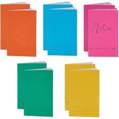 DESCRIPTION: (4) PACKS OF (12) BLANK SKETCH NOTEBOOKS BRAND/MODEL: BRIGHT CREATIONS INFORMATION: MULTI COLORED SIZE: 5 X 7 RETAIL$: $23.99 EA QTY: 4