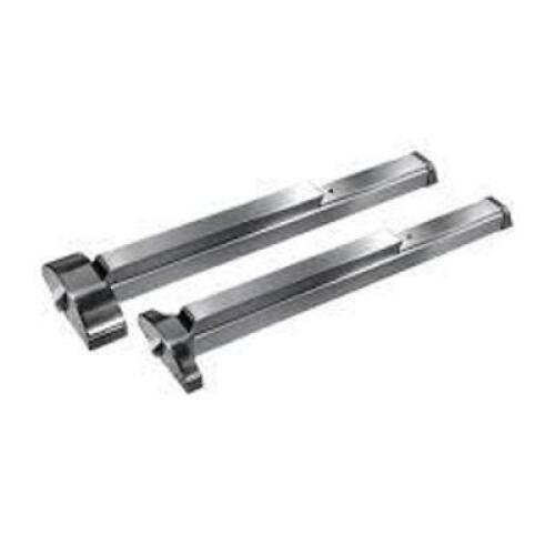 DESCRIPTION: (2) DOOR EXIT DEVICE BRAND/MODEL: DORMAKABA INFORMATION: STAINLESS STEEL SIZE: 24 V RETAIL$: $1181.00 EA QTY: 2