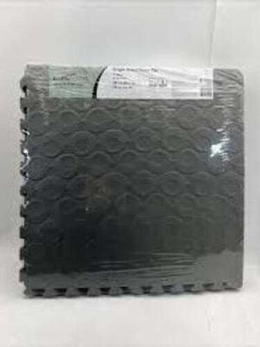 DESCRIPTION: (1) PACKS OF (24) SQ FT OF FOAM TILE BRAND/MODEL: TRAFFICMASTER INFORMATION: GREY RETAIL$: $22.98 EA QTY: 1