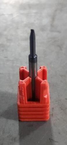 DESCRIPTION: (8) SOLID CARBIDE DRILL BITS BRAND/MODEL: MITGI E01-213 SIZE: .0430" QTY: 8