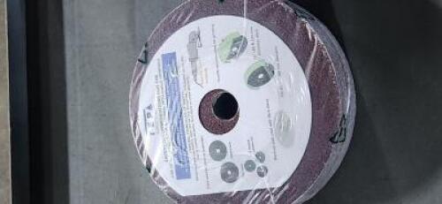 DESCRIPTION: (1) BOX OF (25) ALUMINUM OXIDE FIBRE DISC BRAND/MODEL: ABILITY ONE 66318015 SIZE: 7" DIA 7/8" HOLE 60 GRIT RETAIL$: $41.48 QTY: 1