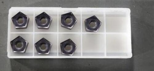 DESCRIPTION: (7) PNCU CARBIDE MILLNG INSERTS BRAND/MODEL: TUNGALOY PNCU0905GNEN-MJ RETAIL$: $159.46 QTY: 7