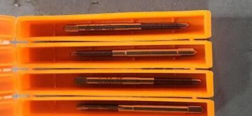 DESCRIPTION: (4) HSS SPIRAL POINT TAPS BRAND/MODEL: HERTEL 02390243 SIZE: 5-44 RETAIL$: $59.95 QTY: 4