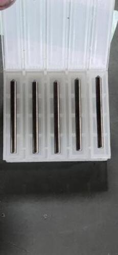 DESCRIPTION: (10) SK-42 DOUBLE CUT CONE BURR BRAND/MODEL: SGS PRO 15153 SIZE: 1/8" CUT RETAIL$: $86.40 QTY: 10