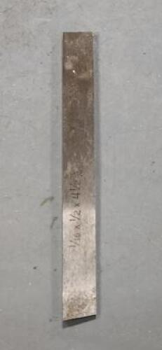 DESCRIPTION: (2) M2 GRADE CUT-OFF BLADES BRAND/MODEL: CLEVELAND 71084032 SIZE: 1/16" W 1/2" H RETAIL$: $71.58 QTY: 2