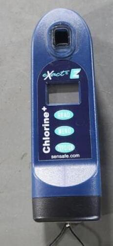 DESCRIPTION: (1) CHLORINE+ EXACT EZ PHOTOMETER BRAND/MODEL: EXACT 486205 RETAIL$: $171.99 QTY: 1