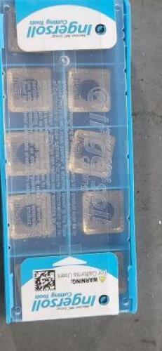 DESCRIPTION: (10) SNGU CARBIDE MILLING INSERTS BRAND/MODEL: INGERSOLL SNGU130612TN IN2510 RETAIL$: $299.00 QTY: 10