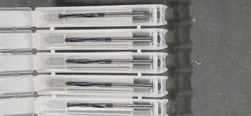DESCRIPTION: (5) TWISTER HI-TUFF CARBIDE DRILL BIT BRAND/MODEL: MA FORD 20508900A SIZE: #43 DIA RETAIL$: $626.75 QTY: 5