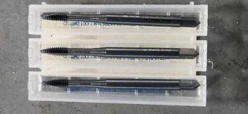 DESCRIPTION: (3) SPIRAL POINT TAP BRAND/MODEL: OSG 64046717 SIZE: 5-40 RETAIL$: $61.59 QTY: 3