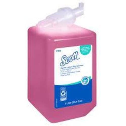 DESCRIPTION: (4) GENTLE LOTION SKIN CLEANER BRAND/MODEL: SCOTT #91556 SIZE: 1L RETAIL$: $10.00 EA QTY: 4