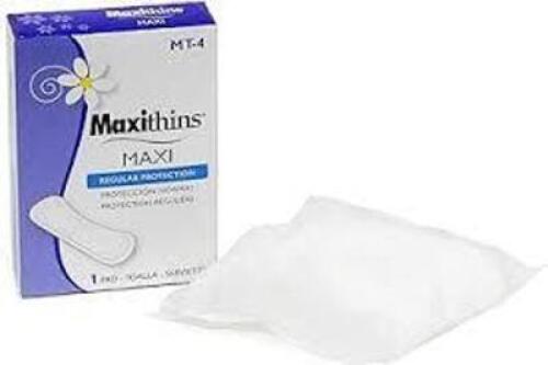 DESCRIPTION: (10) SANITARY NAPKINS BRAND/MODEL: MAXITHINS #MT-4 QTY: 10