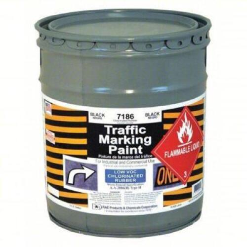 DESCRIPTION: (1) TRAFFIC MARKING PAINT BRAND/MODEL: RAE #4YNY9 INFORMATION: BLACK SIZE: 5 GALLON RETAIL$: $340.07 EA QTY: 1