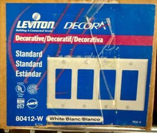 ONE BOX OF WHITE OUTLET COVERS