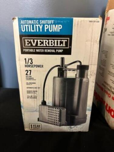 PORTABLE WATER REMOVAL PUMP