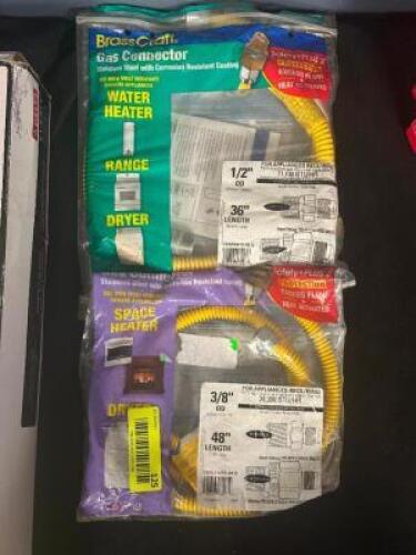 GAS AND SPACE HEATER CONNECTORS
