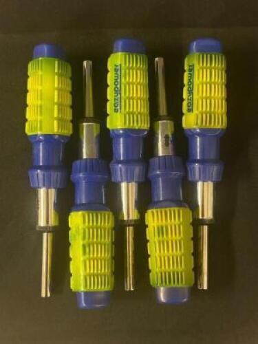 (5) - RATCHETING SCREWDRIVERS