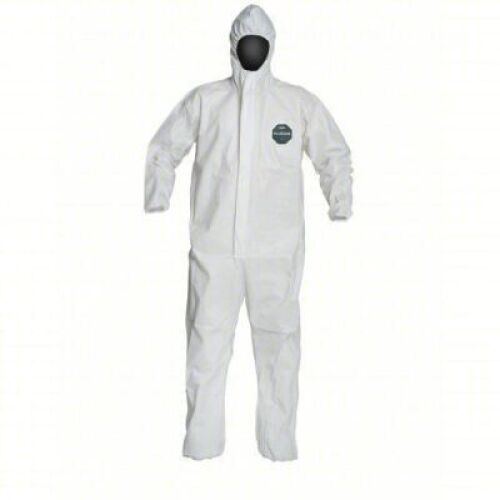 DESCRIPTION: (1) CASE OF (25) DISPOSABLE COVERALL BRAND/MODEL: DUPONT PROSHIELD #49JU37 SIZE: 3X RETAIL$: $169.35 EA QTY: 1
