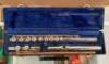 #3 FRENCH MODEL C FOOT FLUTE WITH CASE