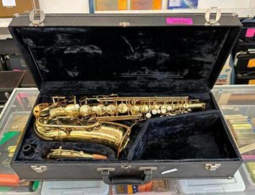 ALTO SAX WITH CASE