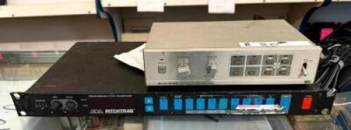 ASSORTED AUDIO EQUIPMENT AS SHOWN