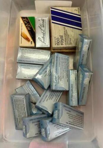 BIN OF SOPRANO SAXOPHONE REEDS