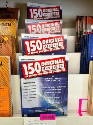 (36)- 150 ORIGINAL EXERCISES FOR BAND MUSIC BOOKS