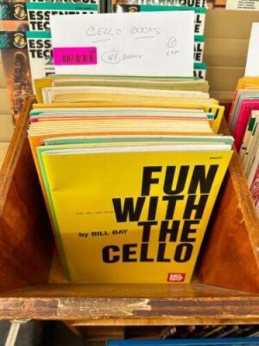 (43)- CELLO BOOKS