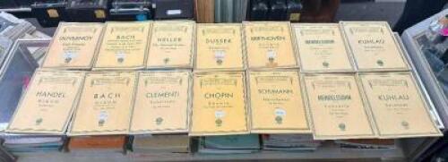 (17) ASSORTED SCHIRMER LIBRARY OF MUSIC CLASSICS BOOKS
