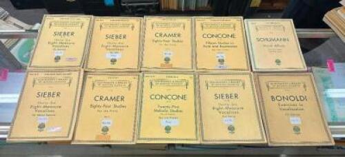 (20) ASSORTED SCHIRMER LIBRARY OF MUSIC CLASSICS BOOKS