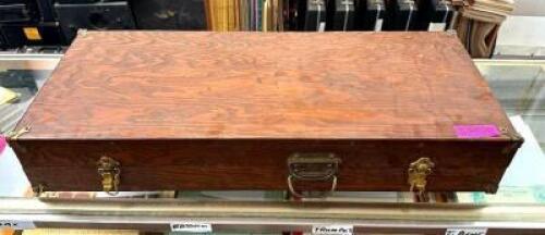 WOODEN BANJO CASE