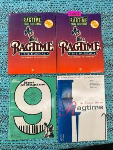 (4)- PIANO MUSIC BOOKS