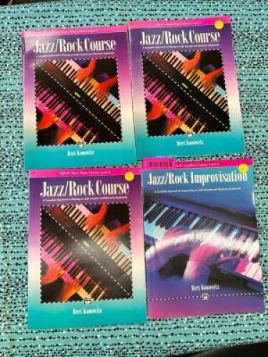 (4)- PIANO MUSIC BOOKS