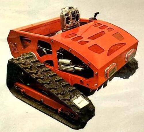 DESCRIPTION: REMOTE CONTROLLED LAWN MOWER BRAND/MODEL: FLAND FL750 SIZE: 20" RETAIL$: $3,299.00 QTY: 1