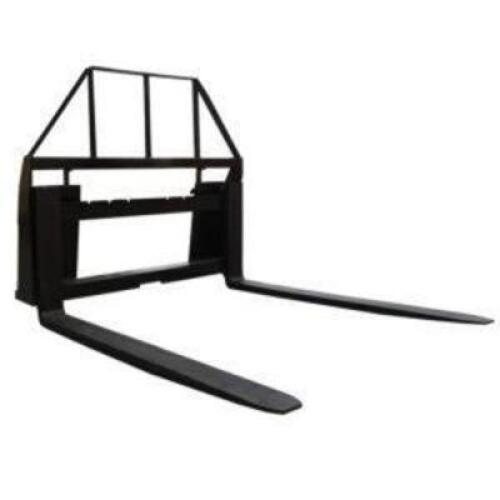 DESCRIPTION: 48" SKID STEER PALLET FORK FRAME WITH FORKS BRAND/MODEL: AGT SAII100 RETAIL$: $825.00 QTY: 1
