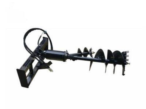 DESCRIPTION: SKID STEER AUGER ATTACHMENT BRAND/MODEL: WOLVERINE ADB-13-1218R SIZE: 12" & 18" QTY: 1