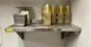 STAINLESS STEEL WALL SHELF